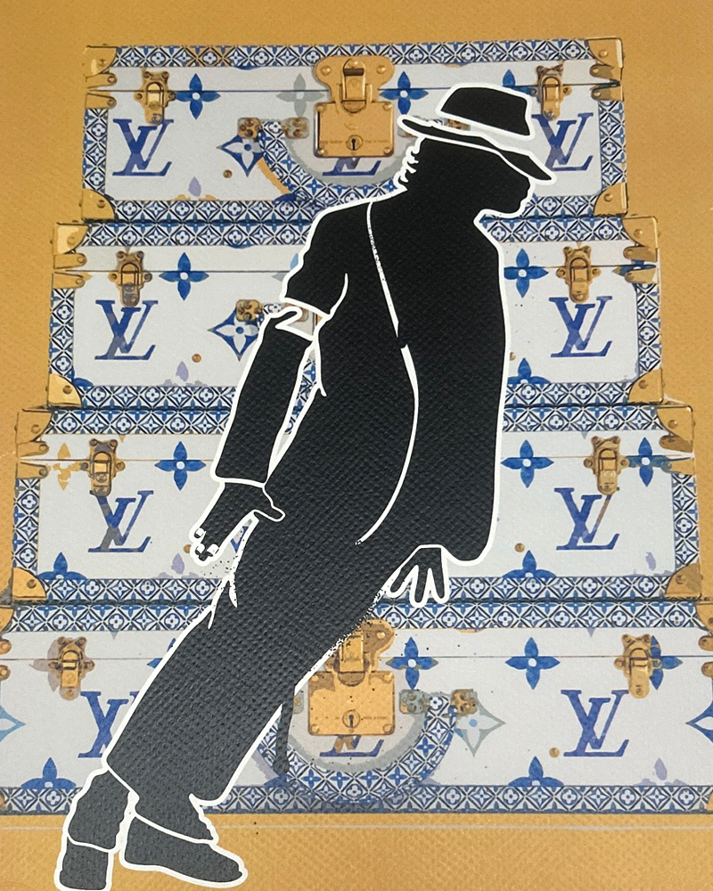 世界限定100枚】『 DEATH NYC マイケル・ジャクソン＆ルイヴィトン』