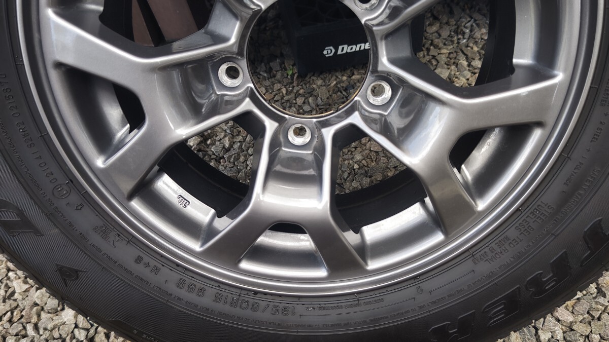 スズキ JB74 ジムニー シエラ 純正 タイヤ アルミホイール 1本 スズキ JB74 ジムニー シエラ 純正 タイヤ アルミホイール 1本