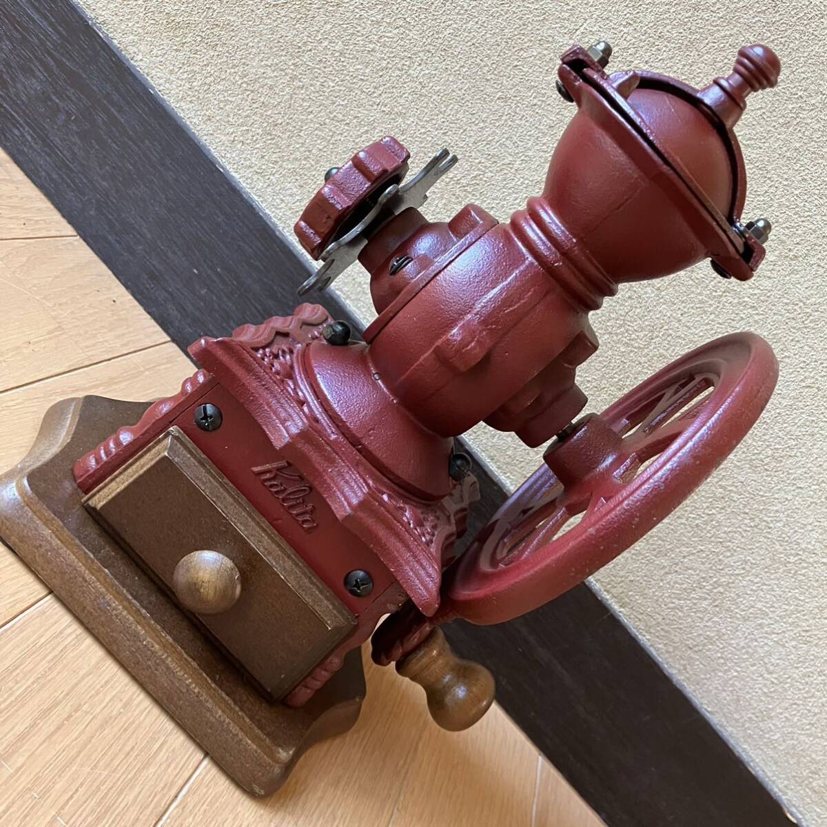 程度美品 カリタ 動輪ミル コーヒーミル 検索 グラインダー
