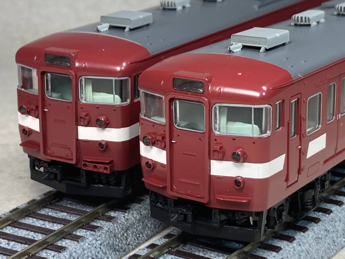 美品 ＴＯＭＩＸ HO 国鉄 115系-2000番台 身延線色（限定品・冷房準備車) 基本・３両セット (HO-912)