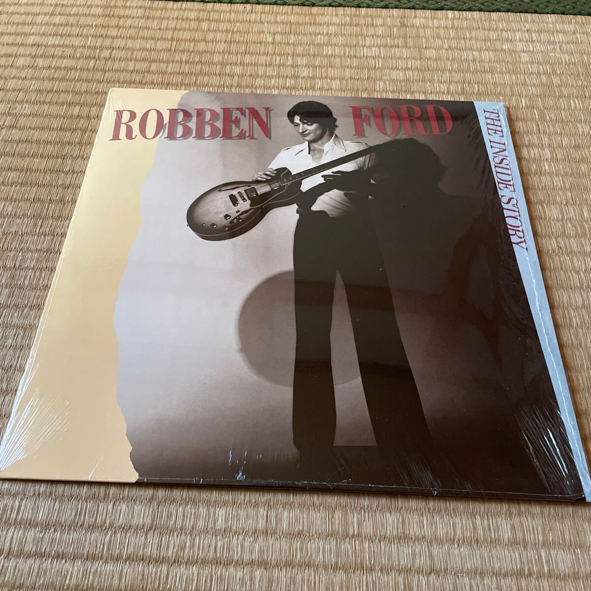 ロベンフォード　インサイドストーリー / ROBBEN FORD the inside story LP アナログ盤 米盤 美盤 シュリンク付 スティーヴクロッパーPD