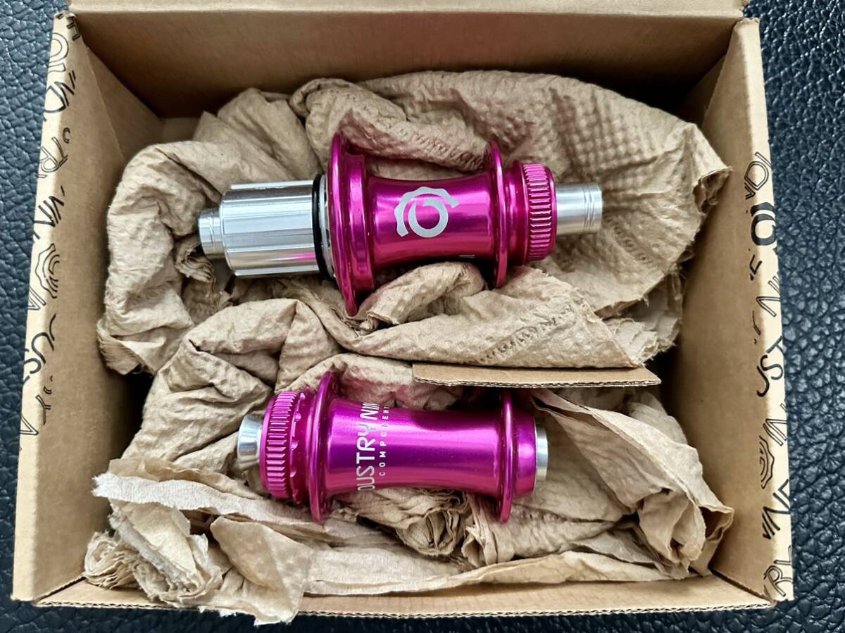 【新品未使用】Industry Nine Torch Road Disk Hub インダストリーナイン ロード ディスクハブ 前後セット (Chris King, White Industries)