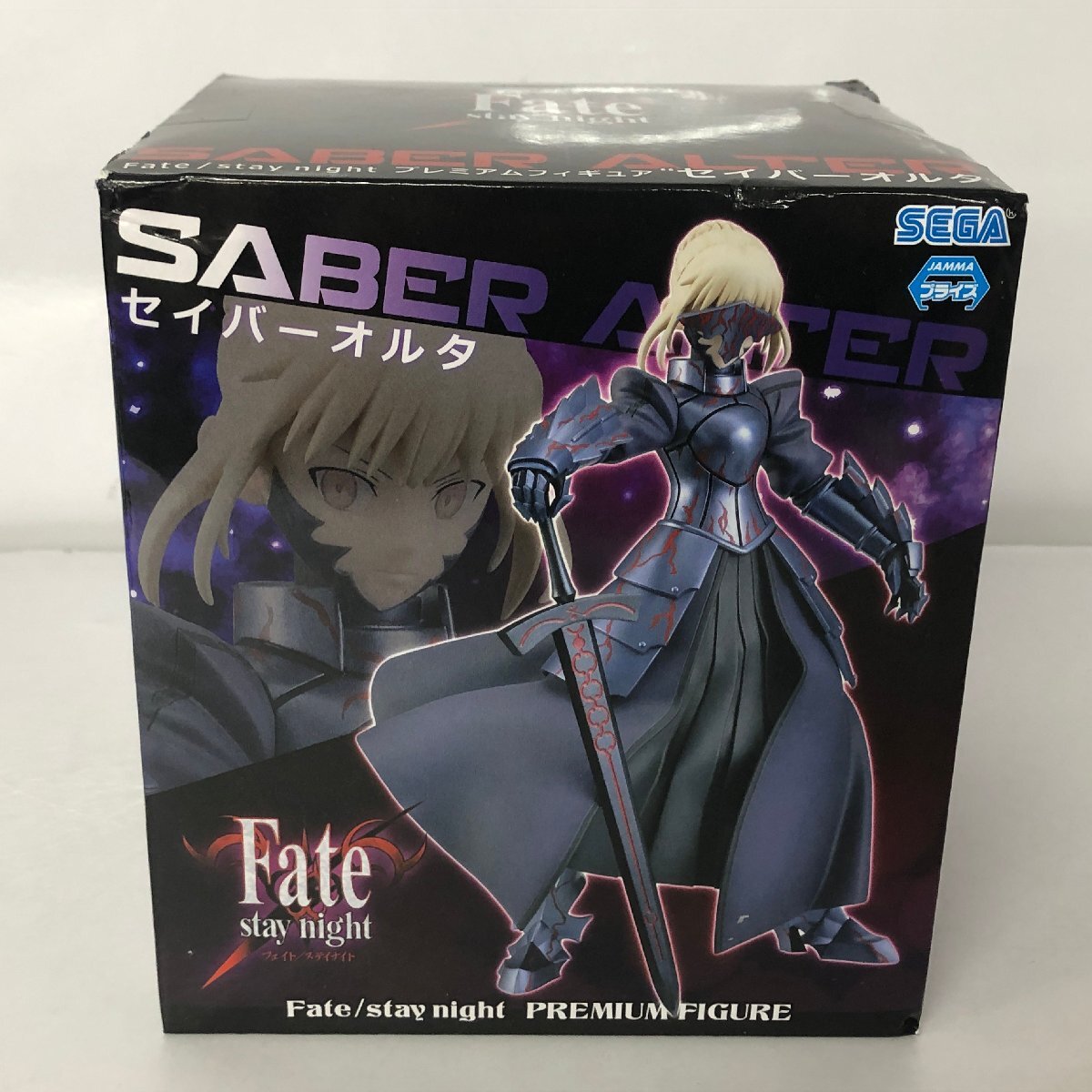(未開封品) プレミアムフィギュア “セイバーオルタ” 「Fate/stay night」 セガ フィギュア