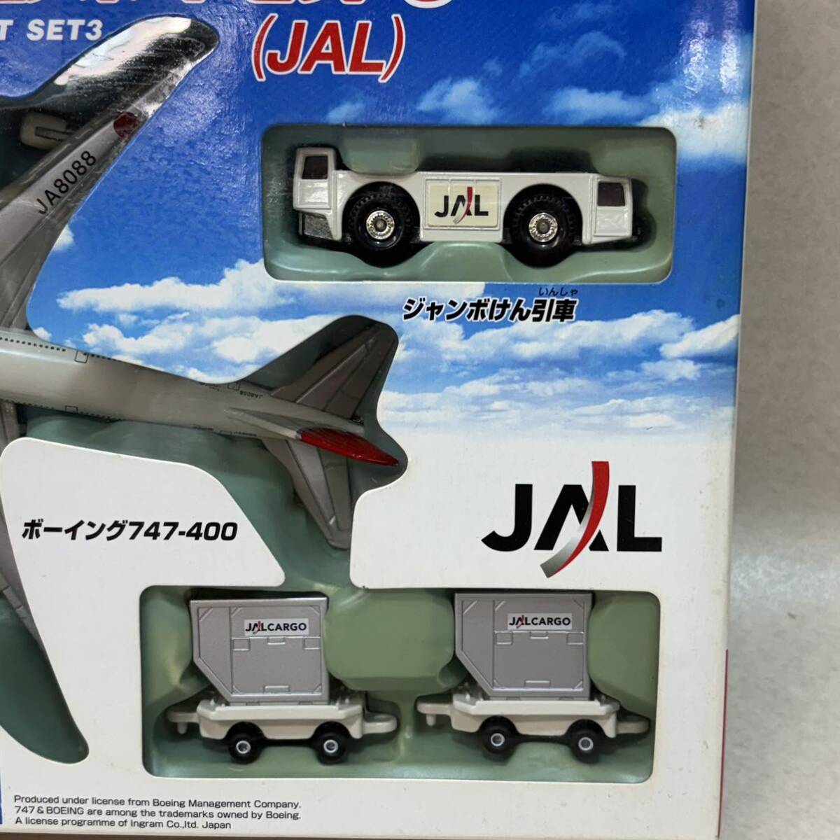 E4171 箱汚れ トミカ ジャンボエアポートセット3 JAL ボーイング E4171 箱汚れ トミカ ジャンボエアポートセット3 JAL ボーイング