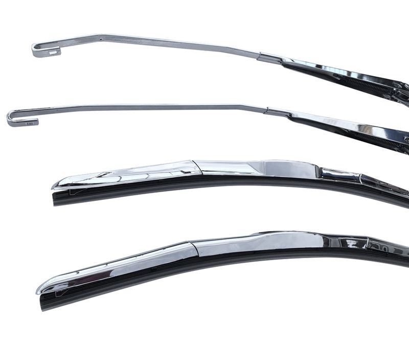 いすゞ2t 07エルフ ハイキャブ H19.1～R5.2メッキワイパーアーム＆ブレードセット JP-YG014