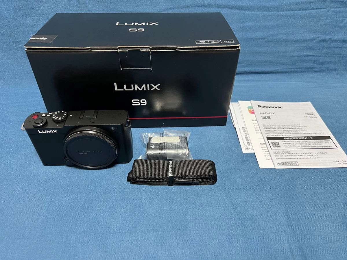Panasonic フルサイズ一眼カメラ LUMIX S9 ボディ ブラック Panasonic フルサイズ一眼カメラ LUMIX S9 ボディ ブラック