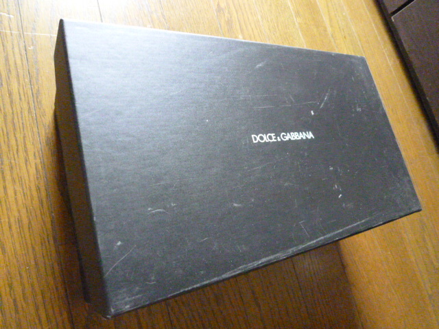  Dolce & Gabbana D&G Dolce&Gabbana empty box inside paper price attaching tag attaching box chronicle :37 1/2