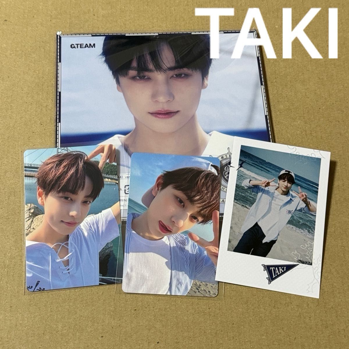 &TEAM 2nd SINGLE 「青嵐 (Aoarashi)」 TAKI タキ エンティーム トレカ &TEAM 2nd SINGLE 「青嵐 (Aoarashi)」 TAKI タキ エンティーム トレカ