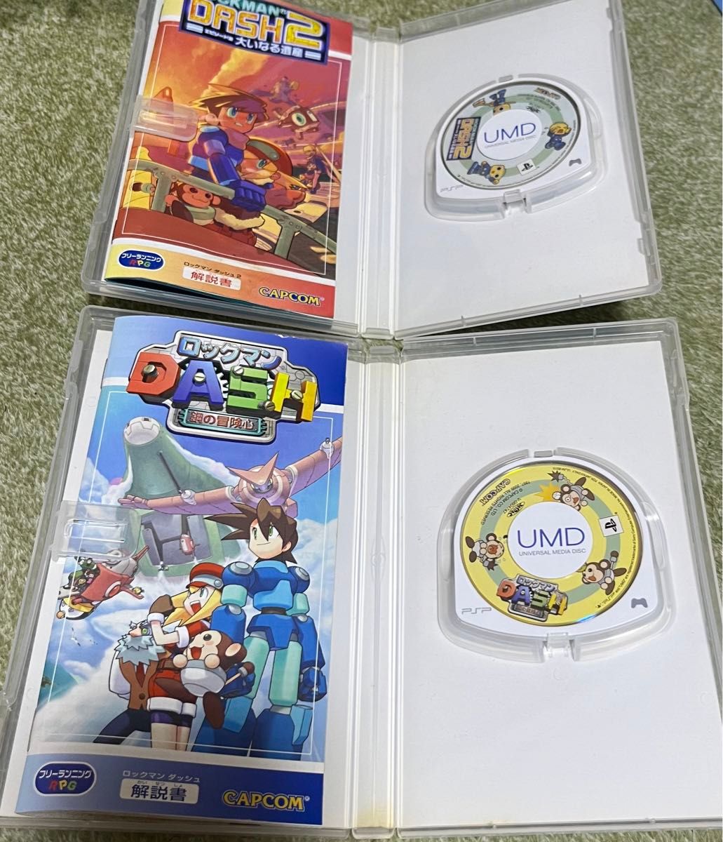 PSP ロックマン DASH 鋼の冒険心 1&2セット|Yahoo!フリマ(旧 PSP ロックマン DASH 鋼の冒険心 1&2セット|Yahoo!フリマ(旧