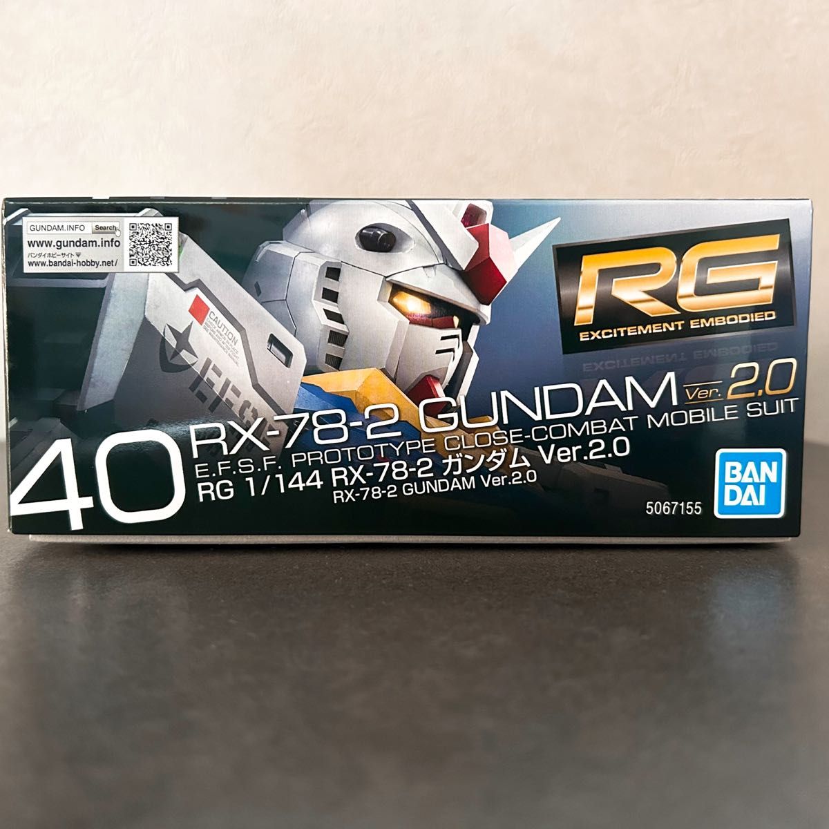PGU RX-78-2 ガンダム 新品未開封品 RG RX-78-2 GUNDAM Ver.2.0 未開封(RG 1/144 RX-78-2 ガンダム