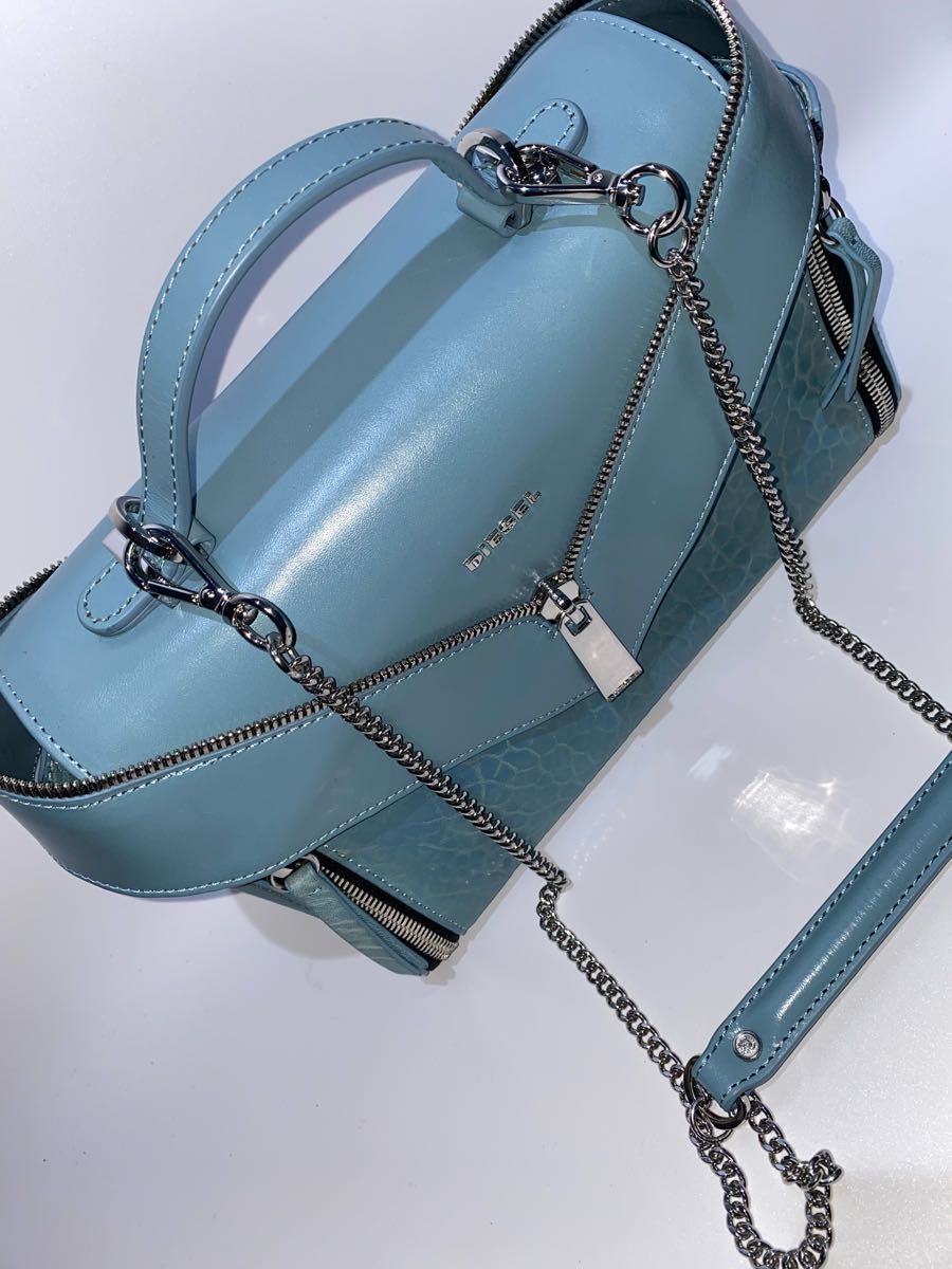 DIESEL ディーゼル//レザー 本革//チェーン ショルダー バッグ DIESEL ディーゼル//レザー 本革//チェーン ショルダー バッグ