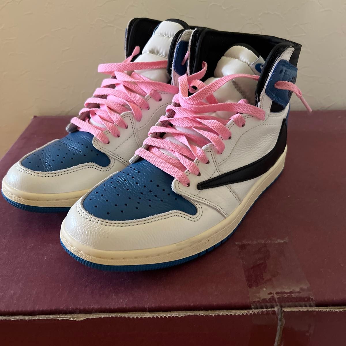 激レア】【激安】Travis scott x Fragment x Nike Airjordan1 激レア】【激安】Travis scott x Fragment x Nike Airjordan1