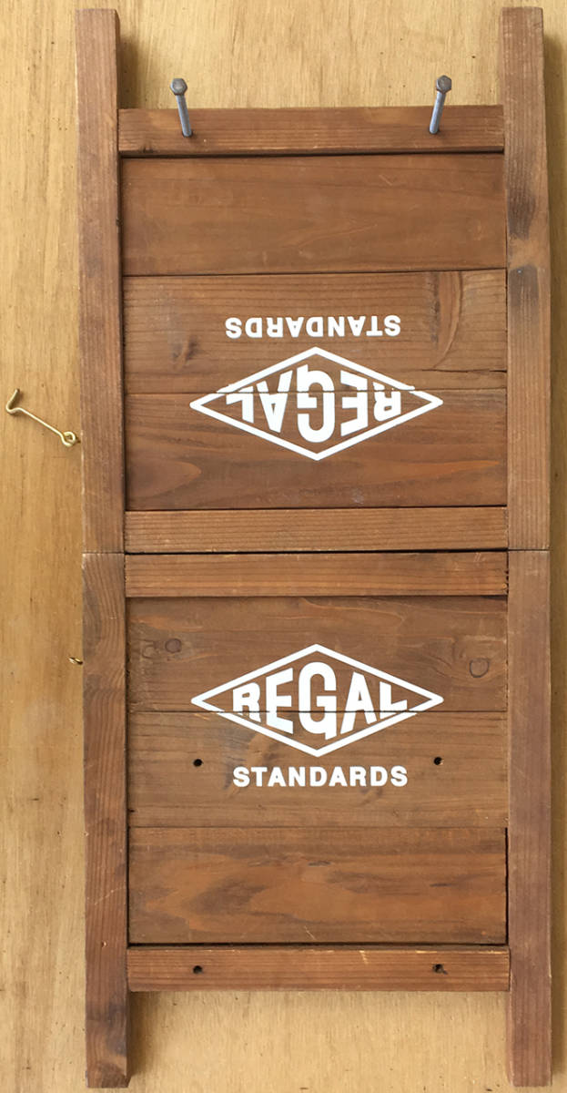 ★REGAL STANDARDS 店頭用 折りたたみ木製看板 リーガル8d_画像4