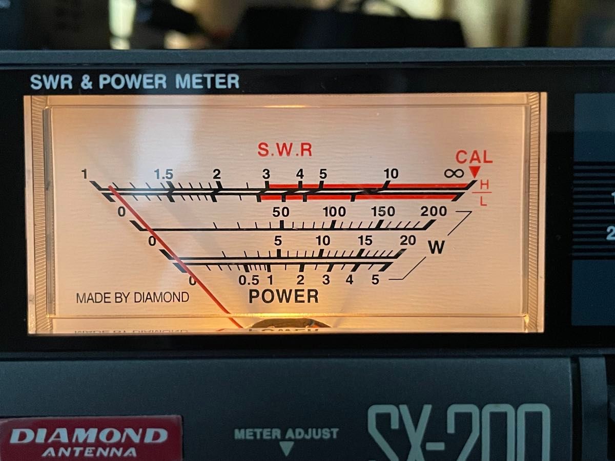 SX-200 第一電波工業 ダイヤモンド SWR パワー計 1 8~200MHz 完 SX-200 第一電波工業 ダイヤモンド SWR パワー計 1 8~200MHz 完