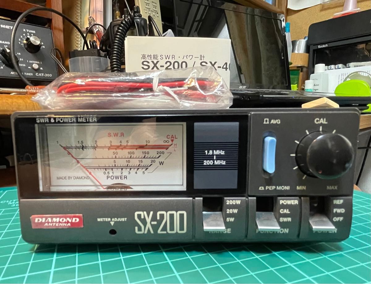 SX-200 第一電波工業 ダイヤモンド SWR パワー計 1 8~200MHz 完 SX-200 第一電波工業 ダイヤモンド SWR パワー計 1 8~200MHz 完