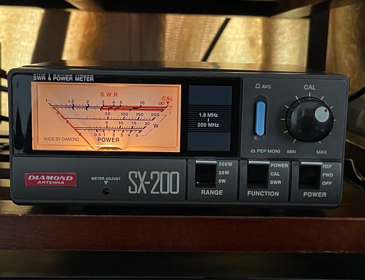 SX-200 第一電波工業 ダイヤモンド SWR パワー計 1 8~200MHz 完 SX-200 第一電波工業 ダイヤモンド SWR パワー計 1 8~200MHz 完