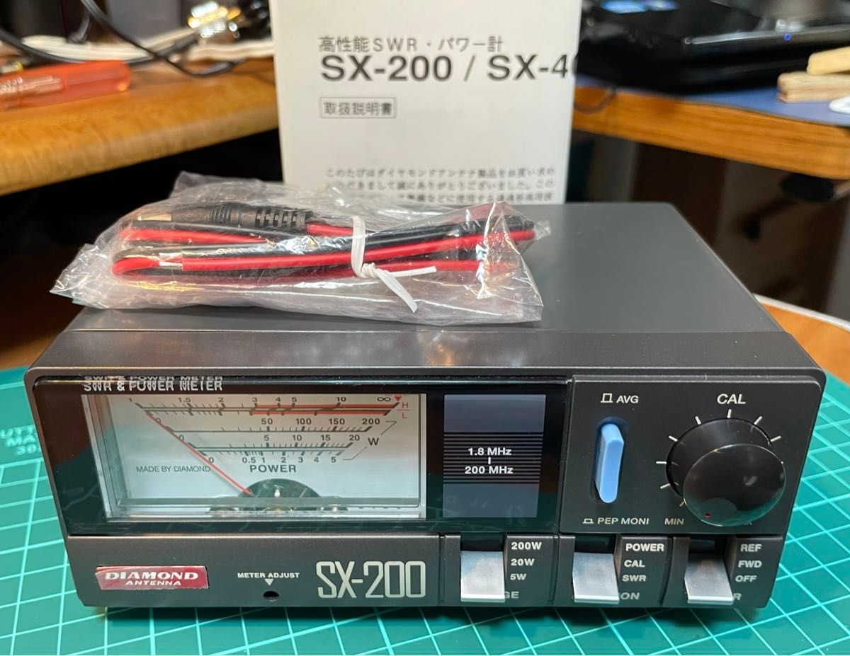SX-200 第一電波工業 ダイヤモンド SWR パワー計 1 8~200MHz 完 SX-200 第一電波工業 ダイヤモンド SWR パワー計 1 8~200MHz 完