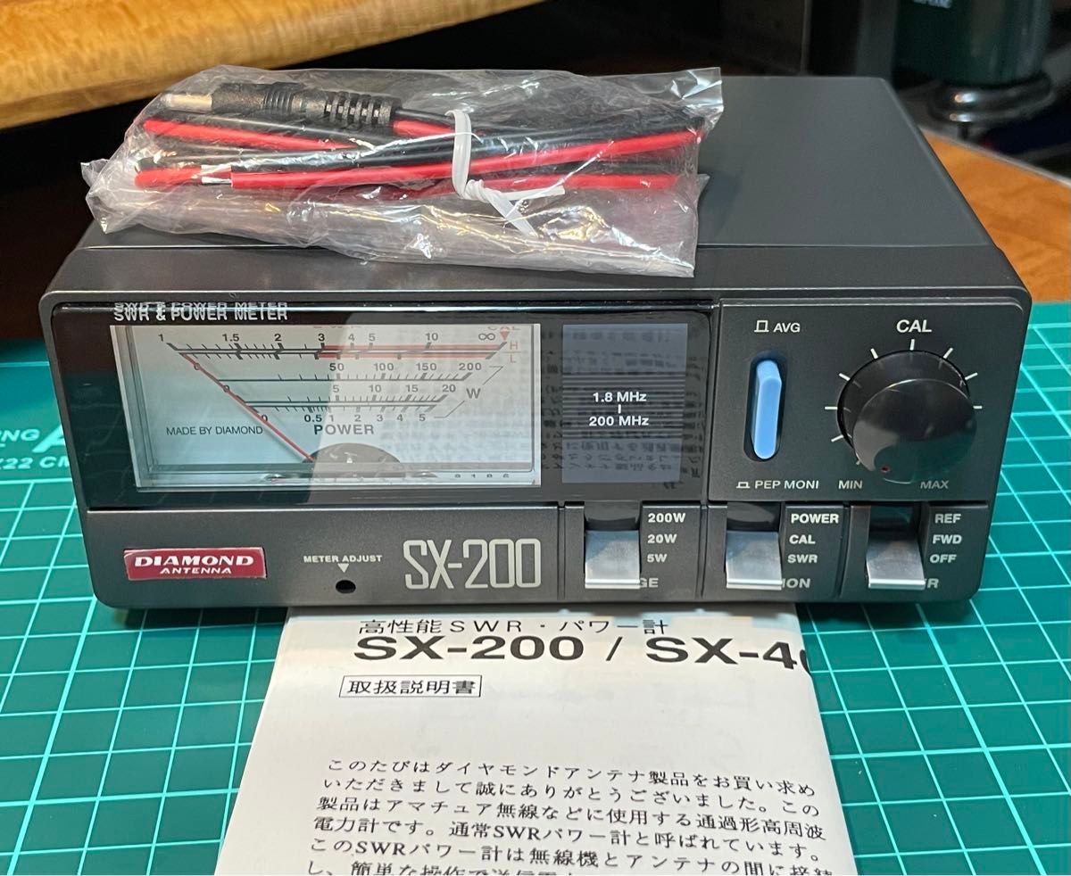 SX-200 第一電波工業 ダイヤモンド SWR パワー計 1 8~200MHz 完 SX-200 第一電波工業 ダイヤモンド SWR パワー計 1 8~200MHz 完