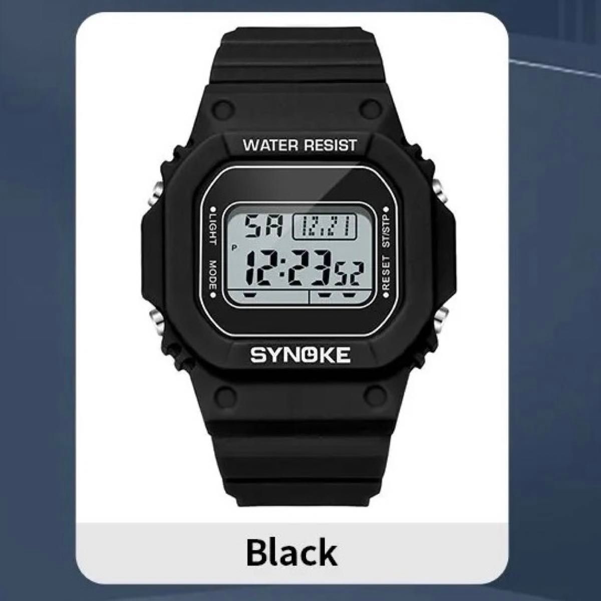 新品 SYNOKEスポーツデジタル 防水 デジタルストップウォッチ 新品 SYNOKEスポーツデジタル 防水 デジタルストップウォッチ