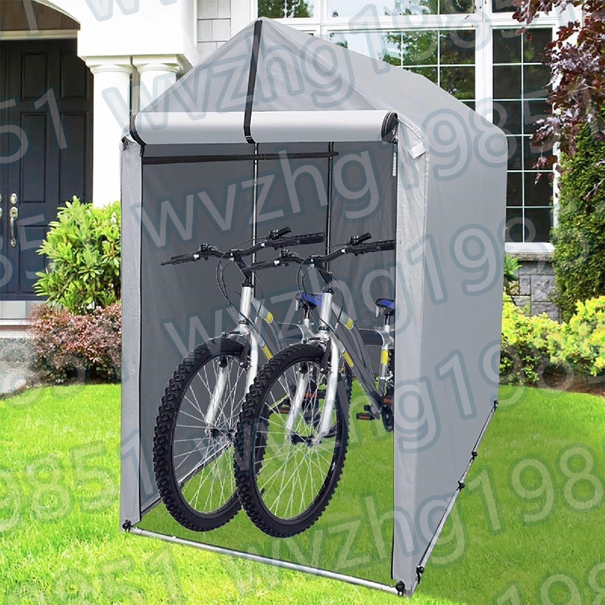 自転車テント (1-2台用) サイクルハウス 日よけと雨から守る バイク 自転車テント (1-2台用) サイクルハウス 日よけと雨から守る バイク
