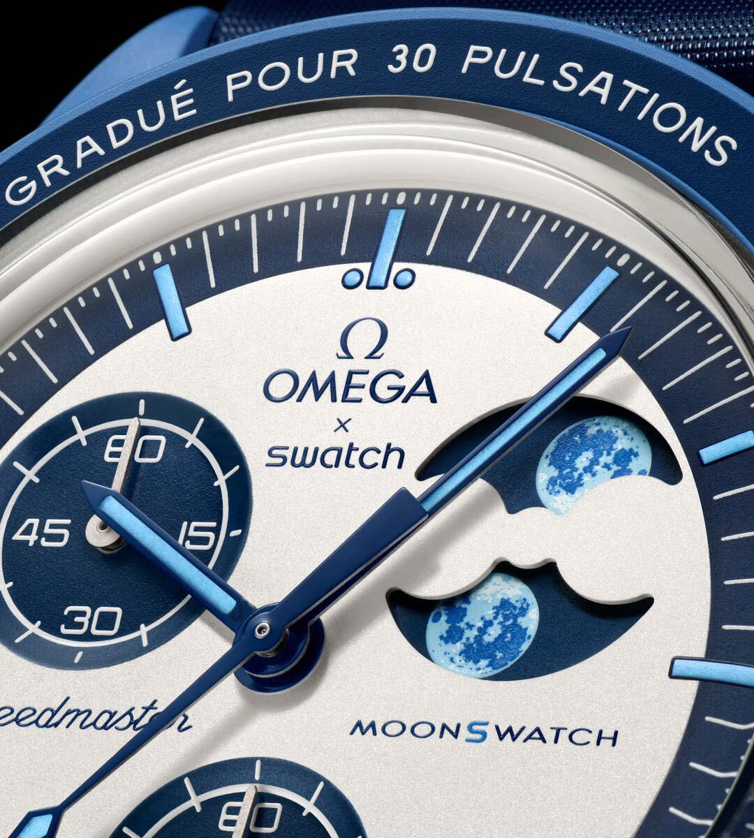 Swatch x OMEGA Mission to The Super Blue Moonphase Swatch x OMEGA Mission to The Super Blue Moonphase