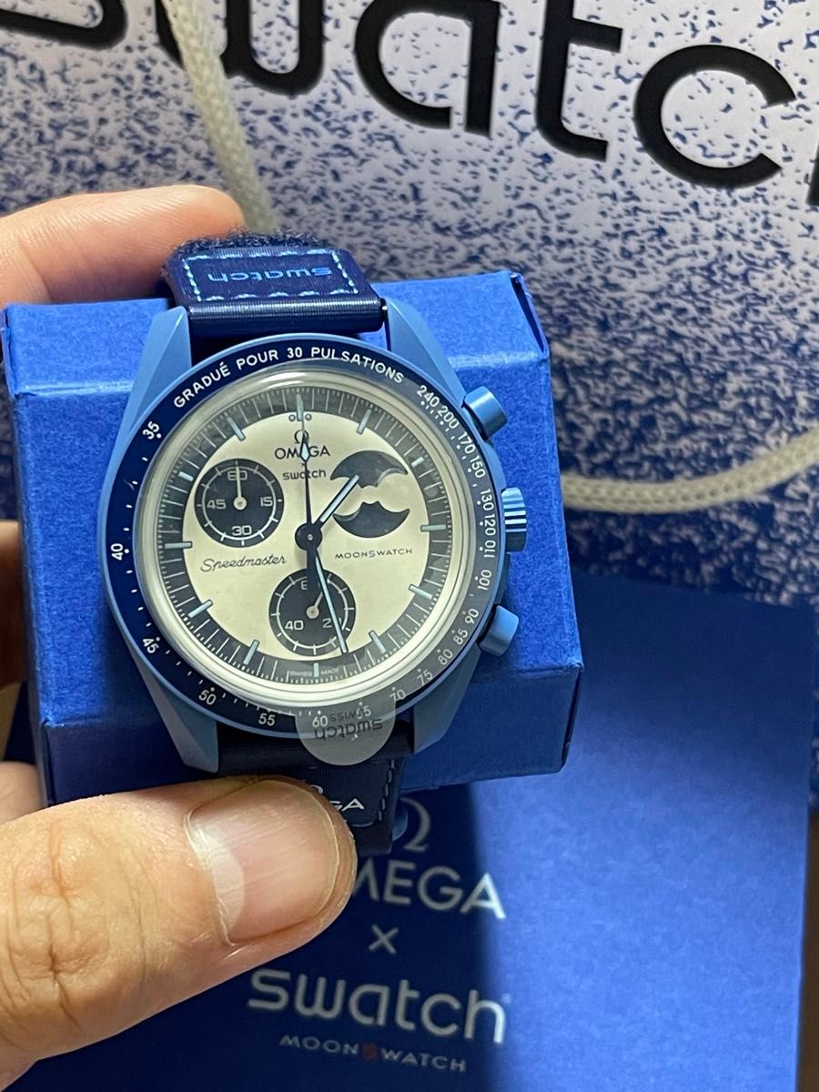 Swatch x OMEGA Mission to The Super Blue Moonphase Swatch x OMEGA Mission to The Super Blue Moonphase