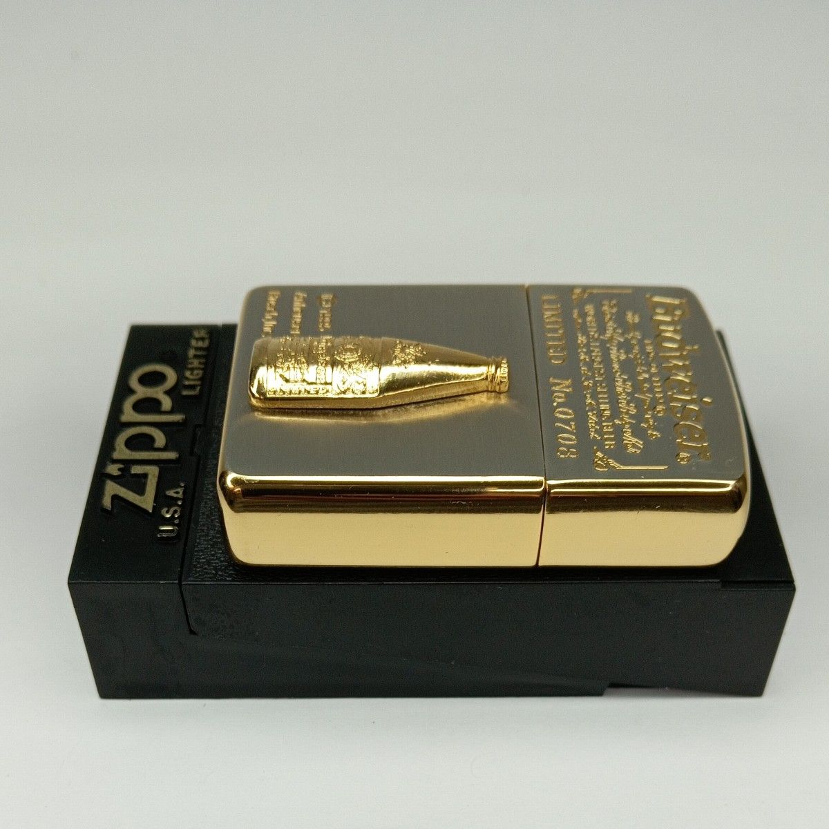 希少バドワイザー限定ZIPPO 新品・未使用】希少Budweiser/バドワイザー 限定 zippo ジッポー