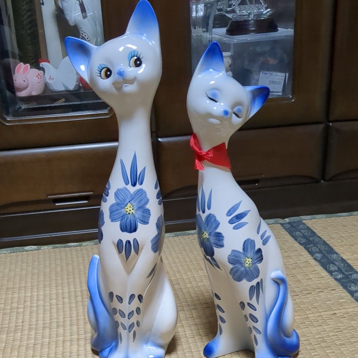 昭和レトロ 猫 陶器 シャム猫 アンティーク ペア|Yahoo!フリマ 昭和レトロ 猫 陶器 シャム猫 アンティーク ペア|Yahoo!フリマ