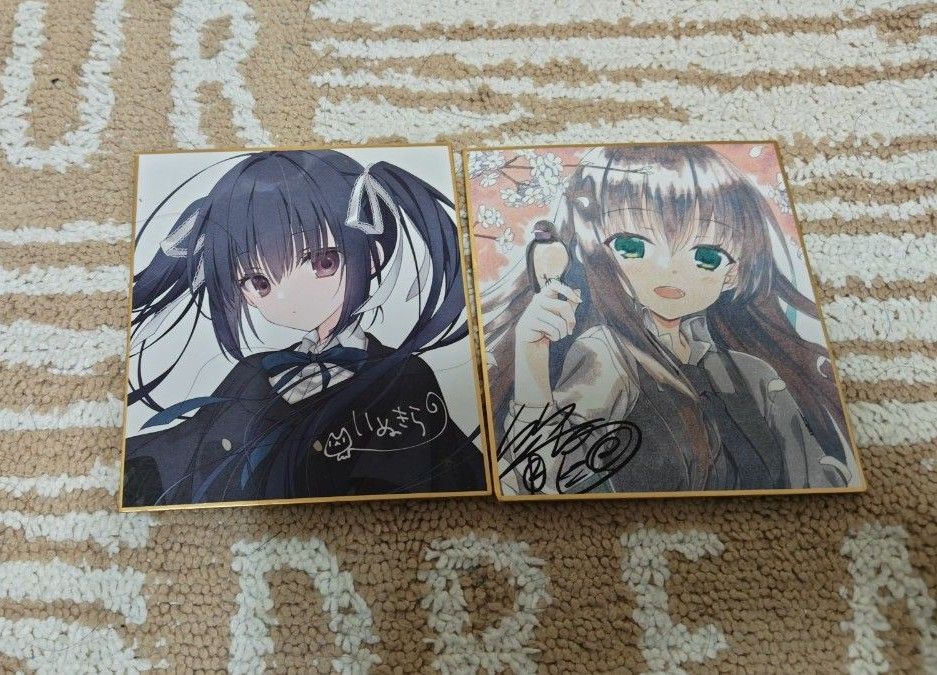 サクラノ刻 色紙 本間心鈴 夏目藍|Yahoo!フリマ(旧PayPayフリマ) サクラノ刻 色紙 本間心鈴 夏目藍|Yahoo!フリマ(旧PayPayフリマ)