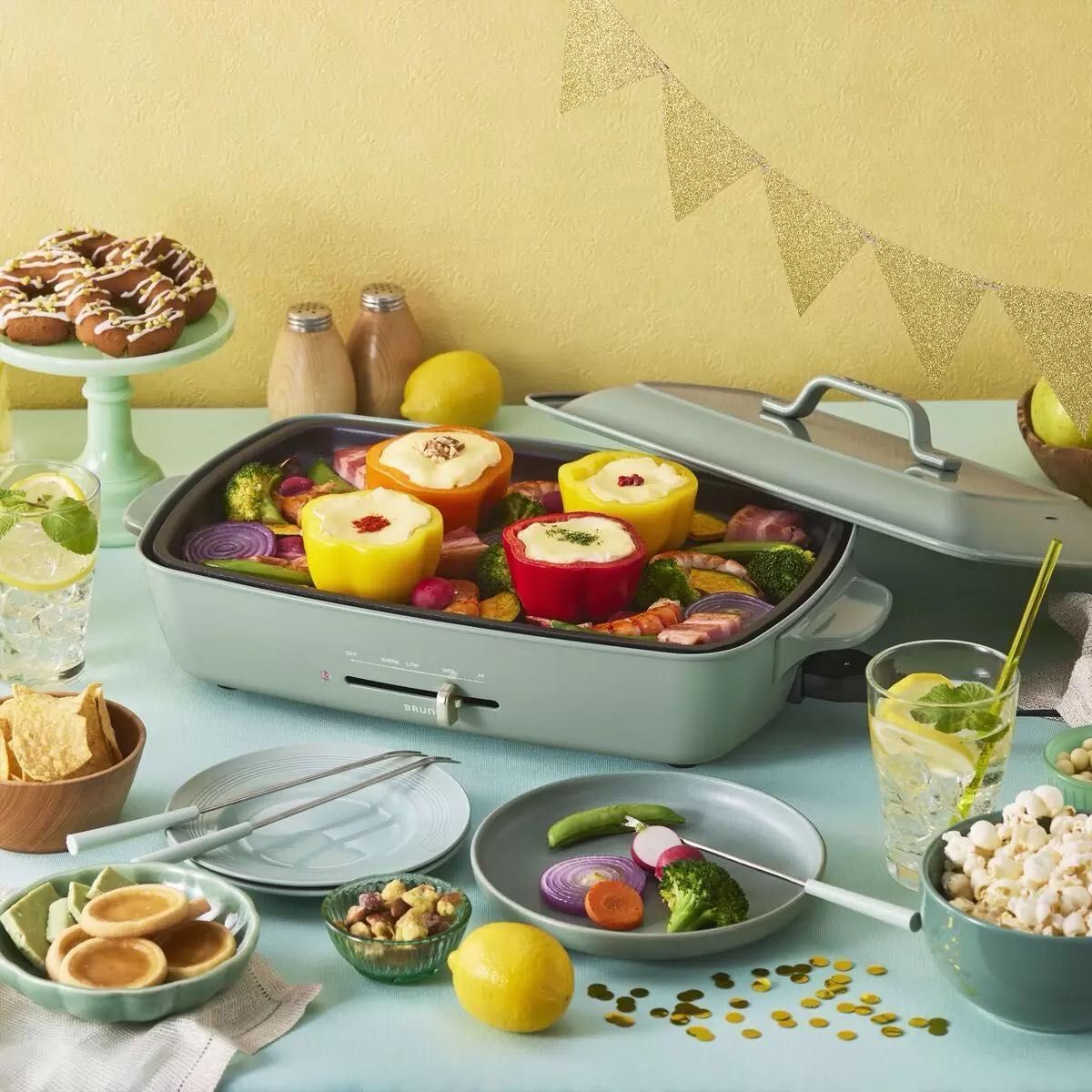 未開封品】BRUNO すっぱく HOT Plate Grande ホットプレート 未開封品】BRUNO すっぱく HOT Plate Grande ホットプレート