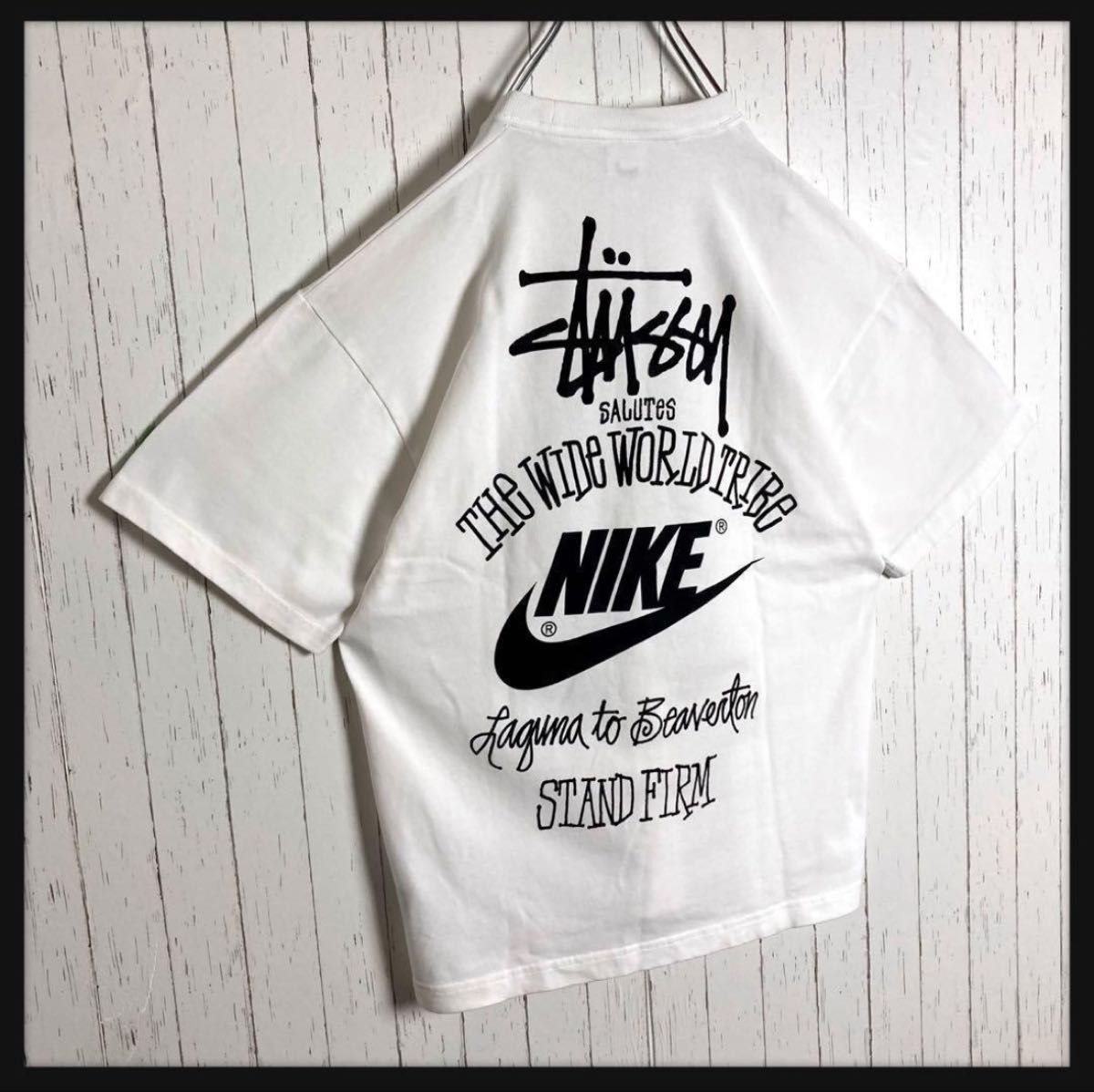 NIKE STUSSY ナイキ ステューシー コラボ XLサイズ Tシャツ 正規 NIKE STUSSY ナイキ ステューシー コラボ XLサイズ Tシャツ 正規