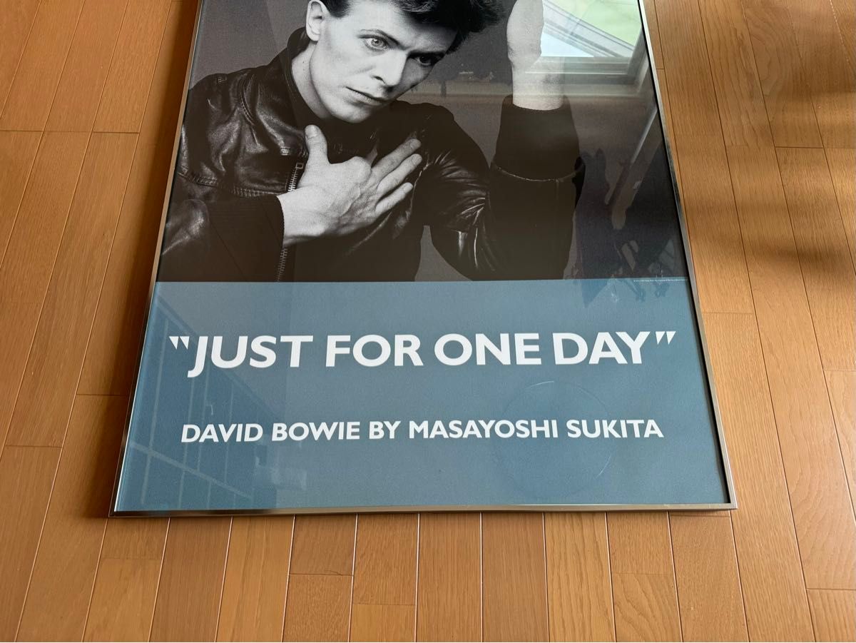 JUST FOR ONE DAY 鋤田正義 デヴィッド ボウイ David Bowie 額装 JUST FOR ONE DAY 鋤田正義 デヴィッド ボウイ David Bowie 額装