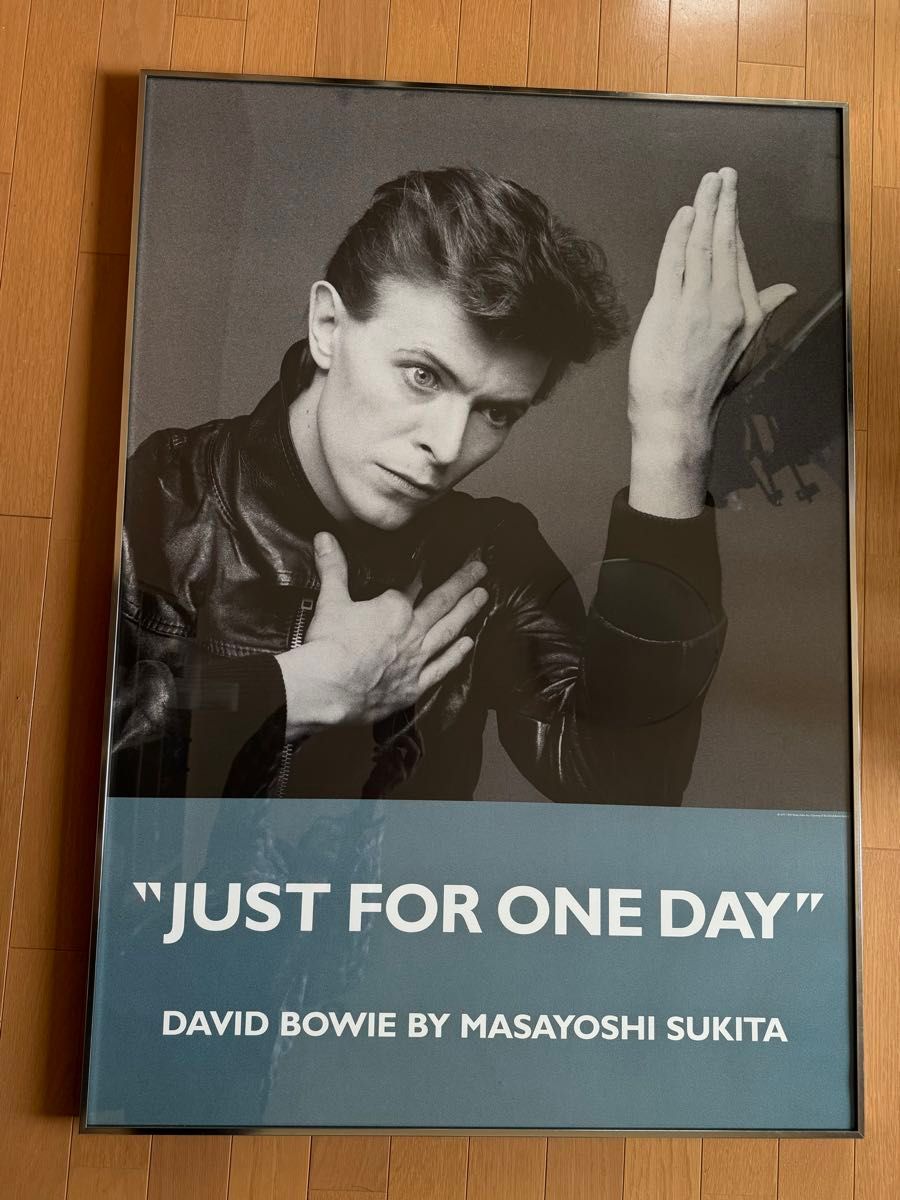 JUST FOR ONE DAY 鋤田正義 デヴィッド ボウイ David Bowie 額装 JUST FOR ONE DAY 鋤田正義 デヴィッド ボウイ David Bowie 額装