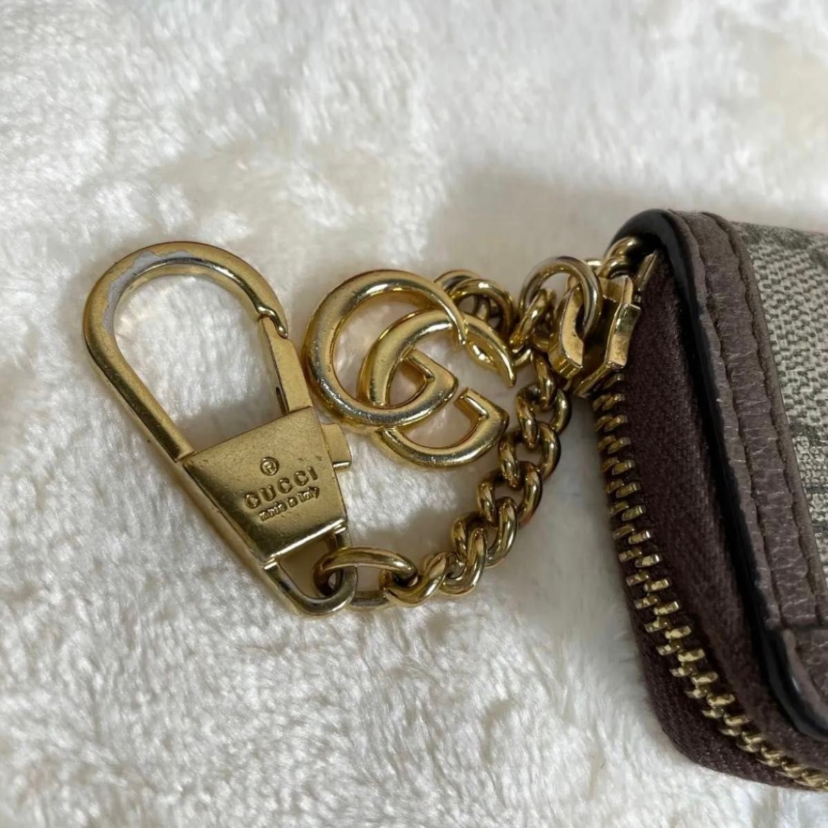 ラスト一点【希少】GUCCI キーケース キーリング オフディア ラスト一点【希少】GUCCI キーケース キーリング オフディア