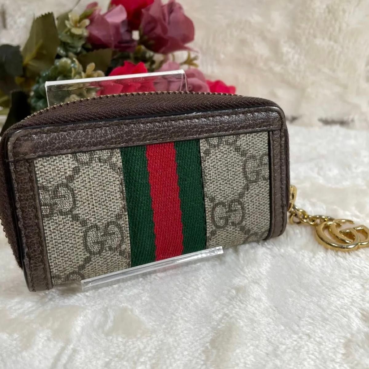 ラスト一点【希少】GUCCI キーケース キーリング オフディア ラスト一点【希少】GUCCI キーケース キーリング オフディア