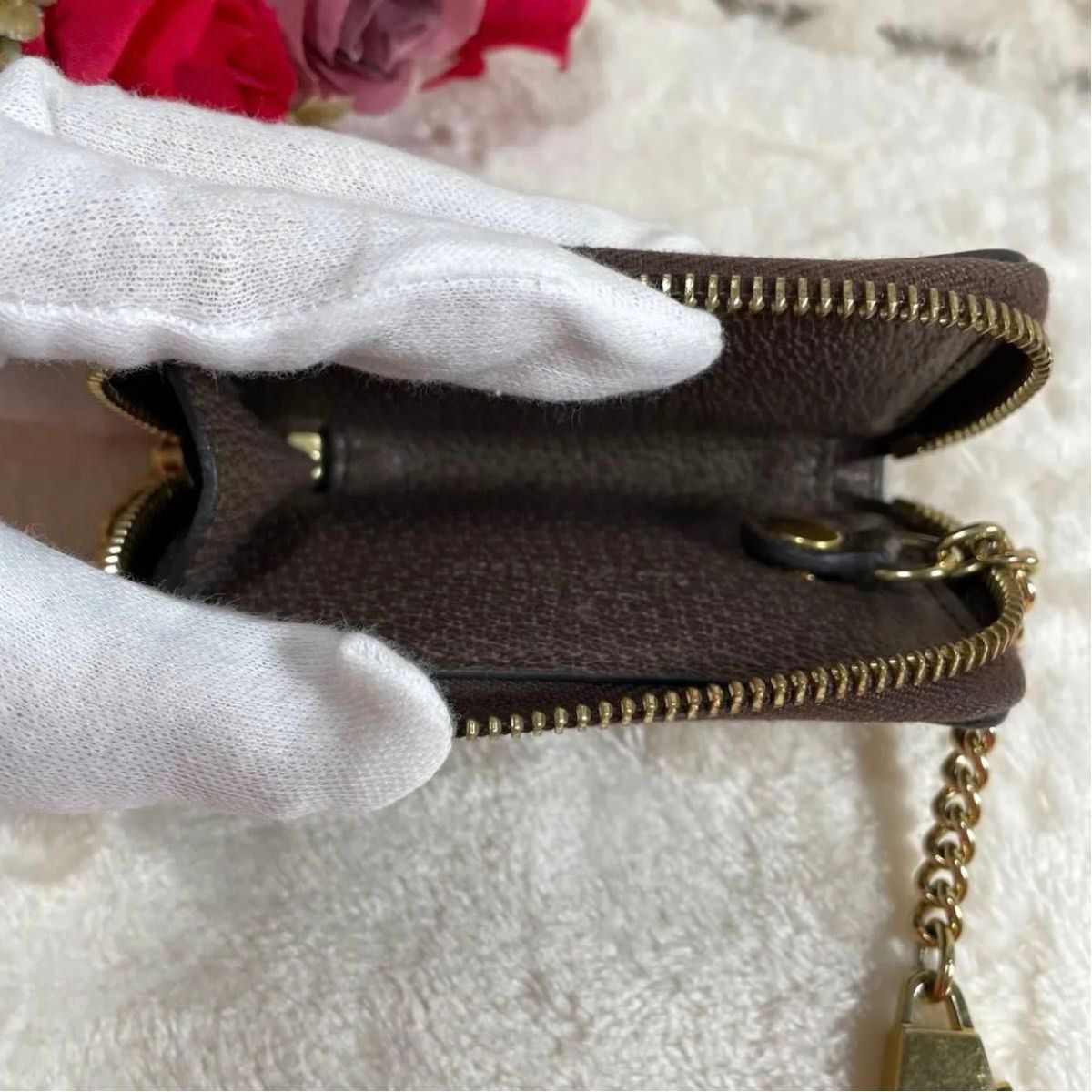ラスト一点【希少】GUCCI キーケース キーリング オフディア ラスト一点【希少】GUCCI キーケース キーリング オフディア