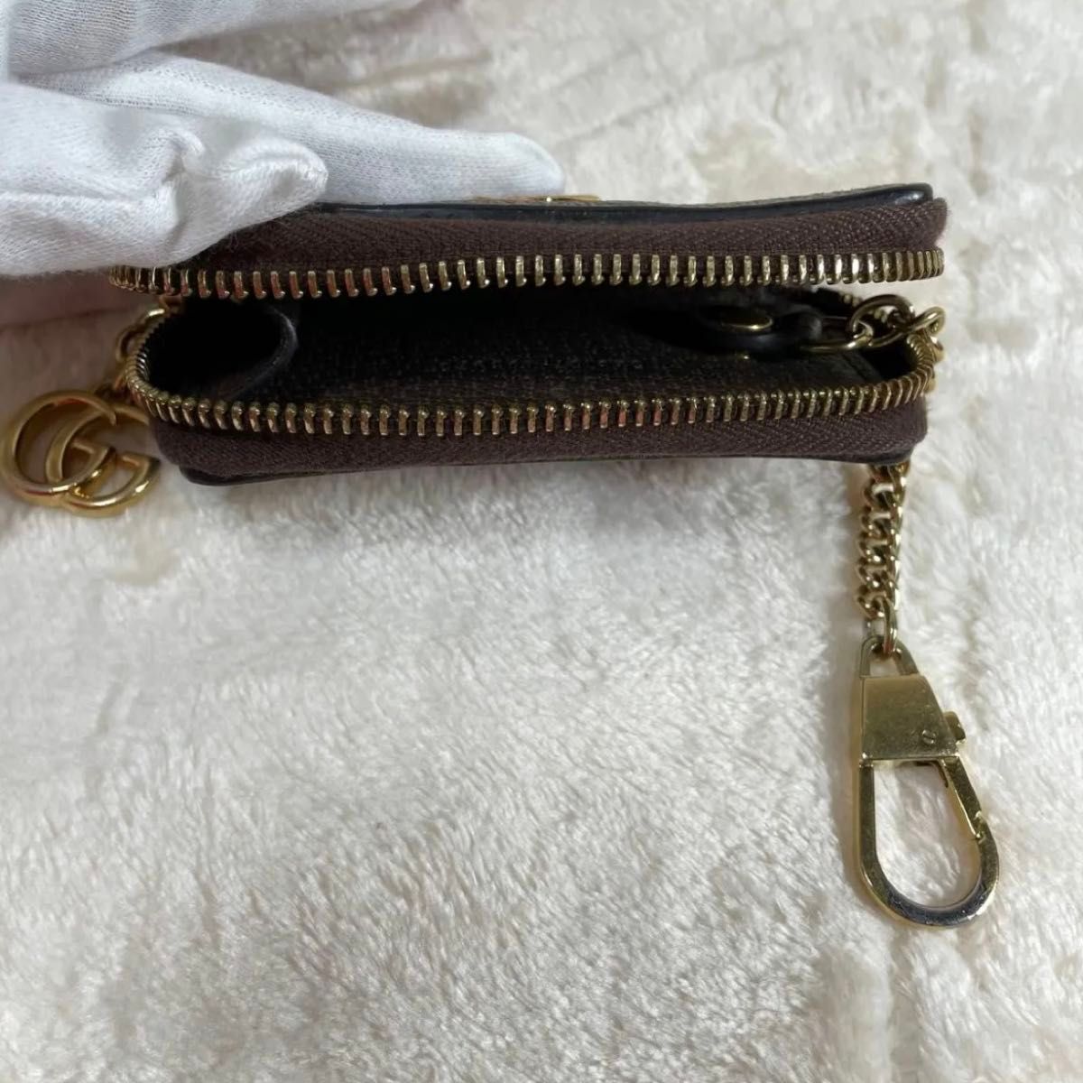 ラスト一点【希少】GUCCI キーケース キーリング オフディア ラスト一点【希少】GUCCI キーケース キーリング オフディア