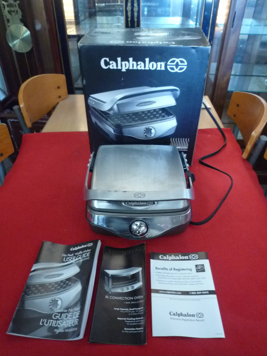 ■中古■Calphalon HE400WM No-Peek Waffle Maker_画像1