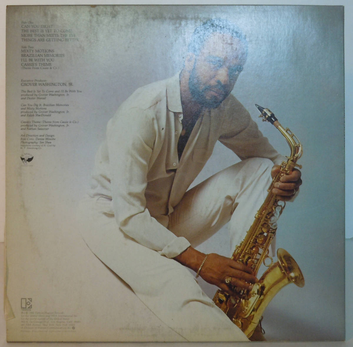 90810S 12LP★GROVER WASHINGTON,JR./THE BEST IS YET TO COME★P-11307 _画像2