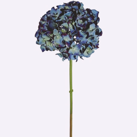 セール 新品 即決 送料無料 アジサイ あじさい ダークブルー色 フェイクフラワー 花径18xl46cm ハイドレンジア お買得 繊細で上品 造花