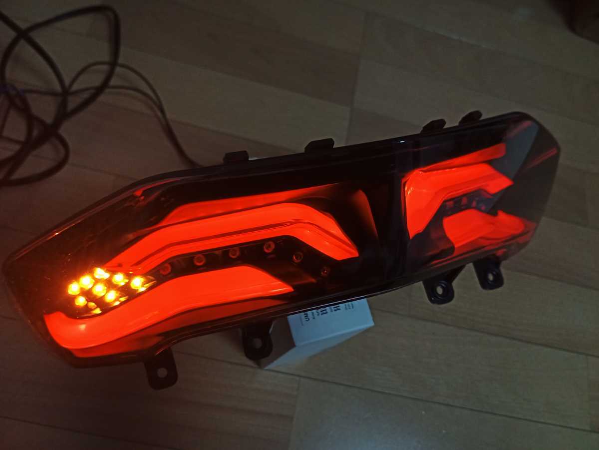 シグナスX社外LEDテールランプライトスモーク3型se44j 1yp シグナスX社外LEDテールランプライトスモーク3型se44j 1yp