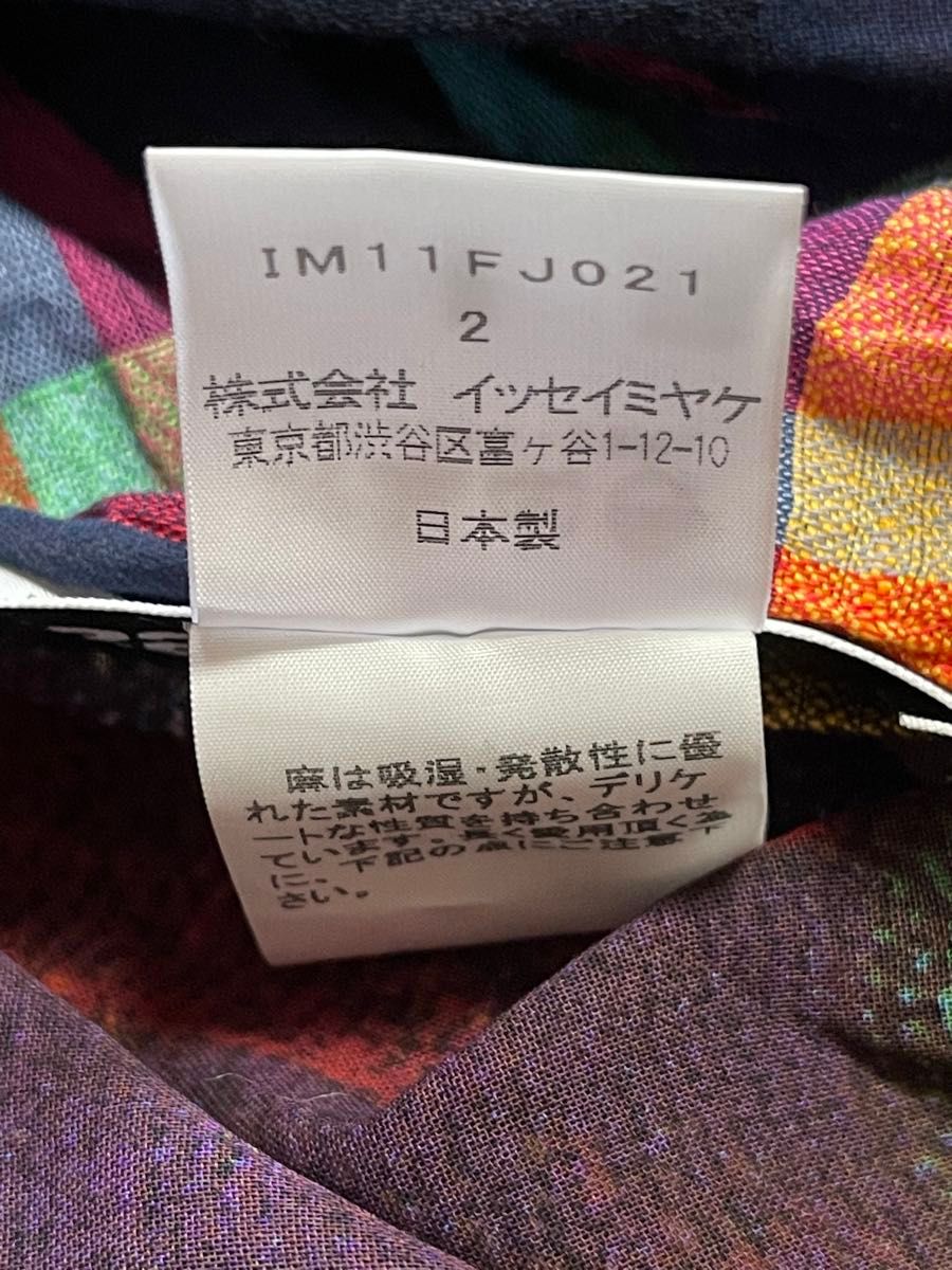 未着用 イッセイミヤケ カットソー ブラウス ジレ プリーツ 未着用 イッセイミヤケ カットソー ブラウス ジレ プリーツ