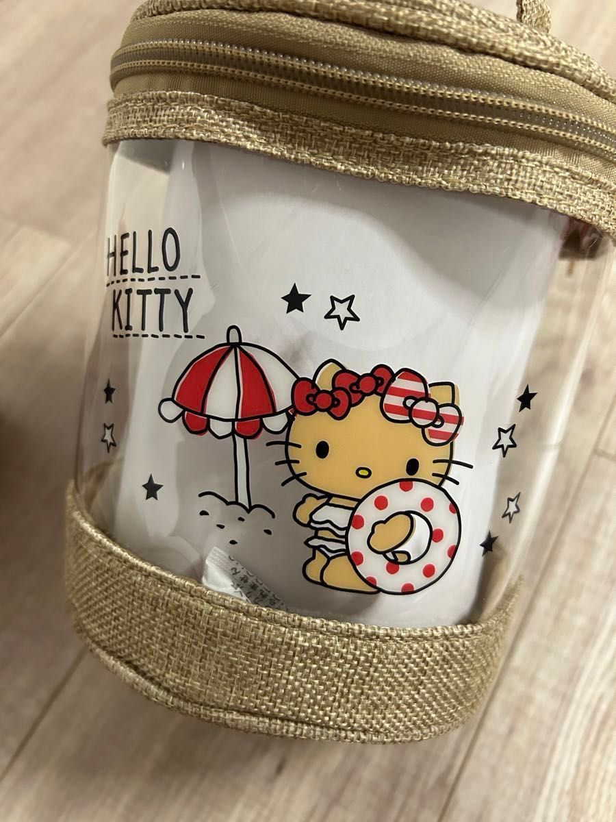Avail アベイル ハローキティ キティ バニティポーチ 日焼け Avail アベイル ハローキティ キティ バニティポーチ 日焼け