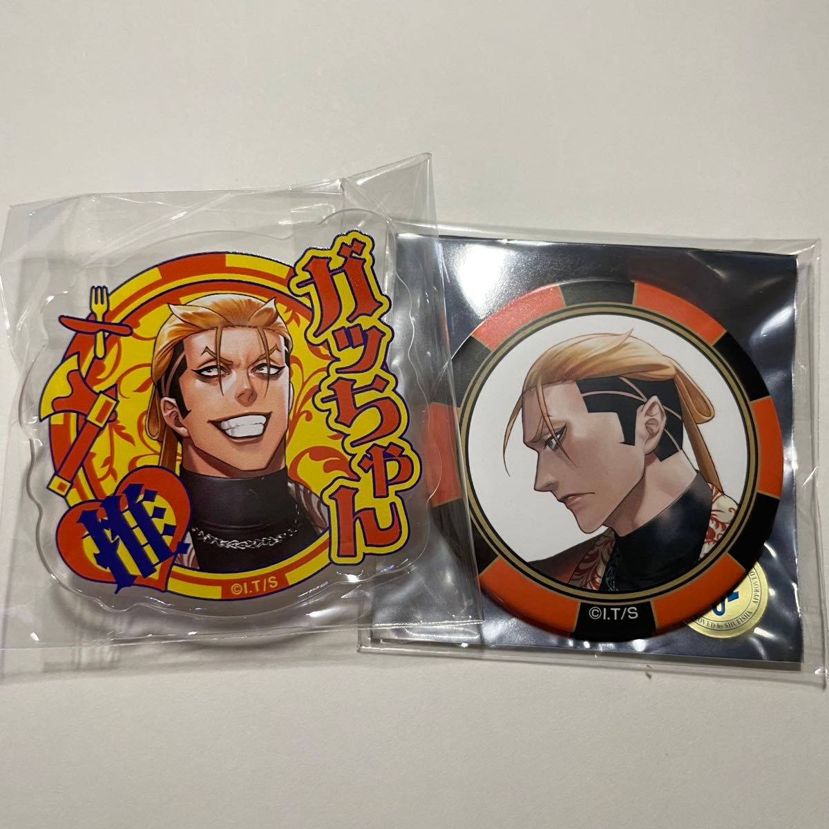 ジャンケットバンク メディコス 牙頭猛晴 缶バッジ アクリル ジャンケットバンク メディコス 牙頭猛晴 缶バッジ アクリル
