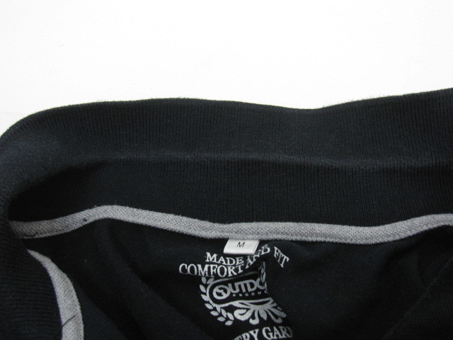  Outdoor Products OUTDOOR PRODUCTS рубашка-поло короткий рукав хлопок M чёрный D220