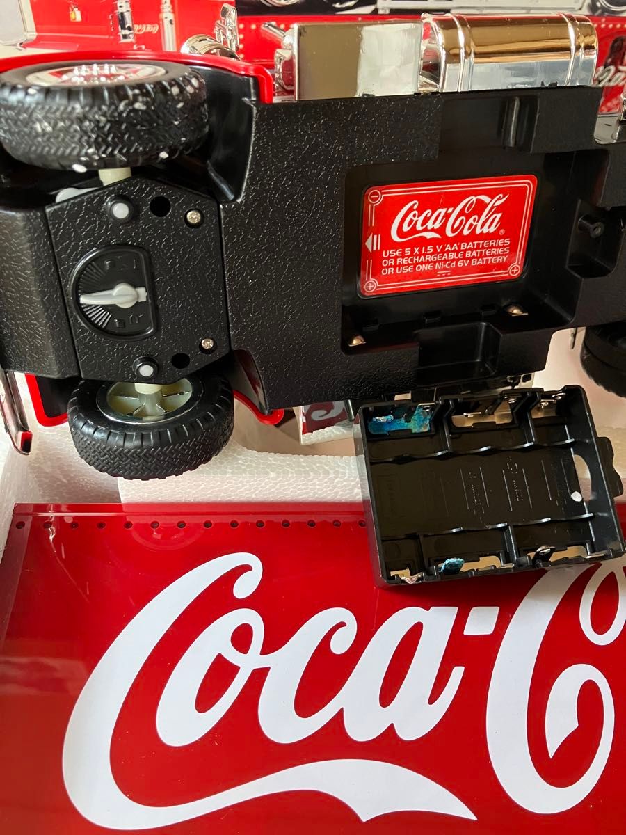 コカ・コーラ〉ラジコン トラックトレーラー【Coca Cola】当時物 コカ・コーラ〉ラジコン トラックトレーラー【Coca Cola】当時物