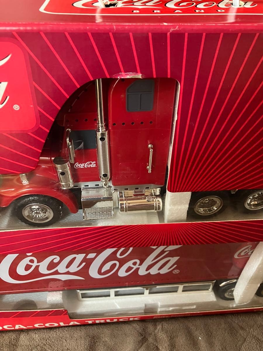 コカ・コーラ〉ラジコン トラックトレーラー【Coca Cola】当時物 コカ・コーラ〉ラジコン トラックトレーラー【Coca Cola】当時物