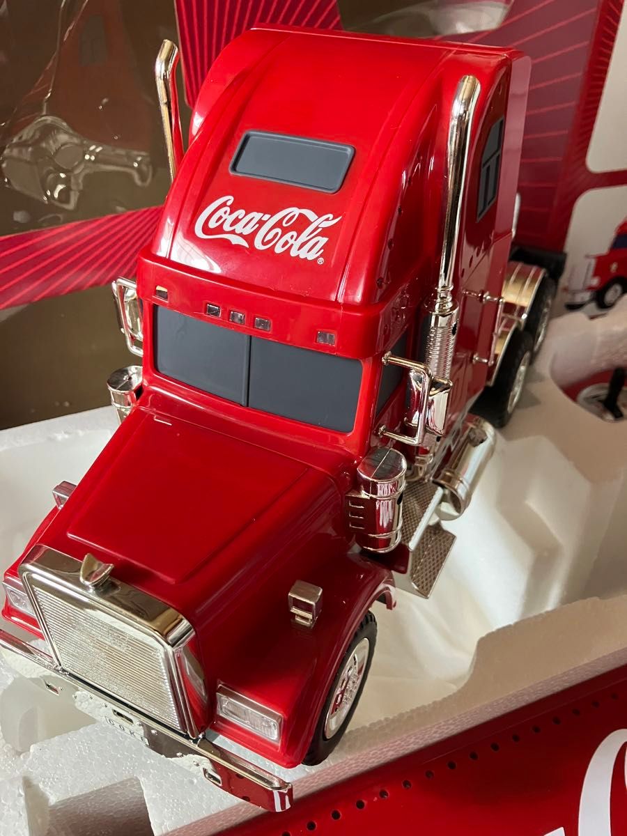 コカ・コーラ〉ラジコン トラックトレーラー【Coca Cola】当時物 コカ・コーラ〉ラジコン トラックトレーラー【Coca Cola】当時物