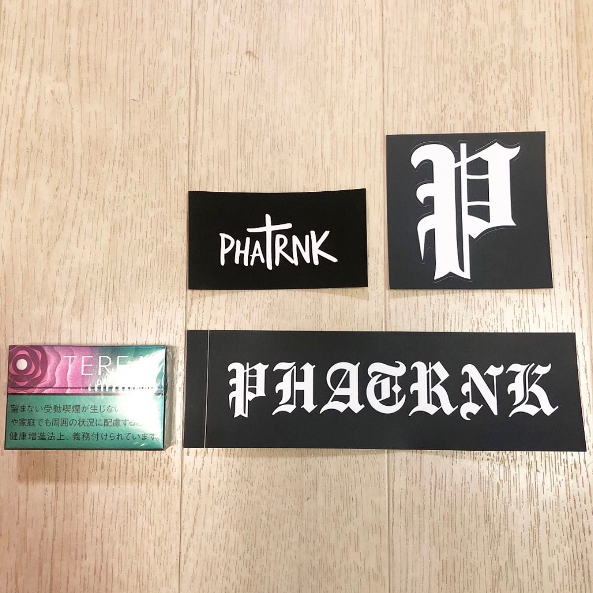 新品 PHATRNK ファットランク ステッカー3枚セット シュプリーム 新品 PHATRNK ファットランク ステッカー3枚セット シュプリーム