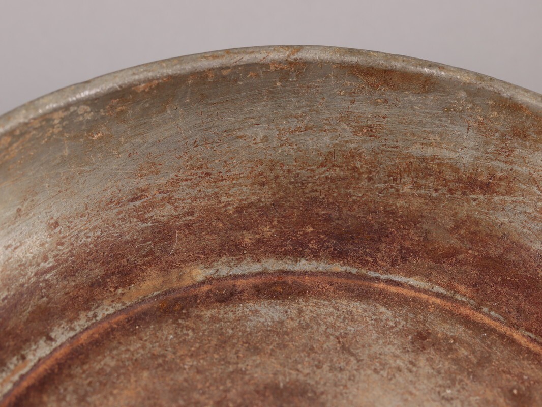 中国古玩 唐物 煎茶道具 古錫造 急須盆 時代物 極上品 初だし品 中国古玩 唐物 煎茶道具 古錫造 急須盆 時代物 極上品 初だし品